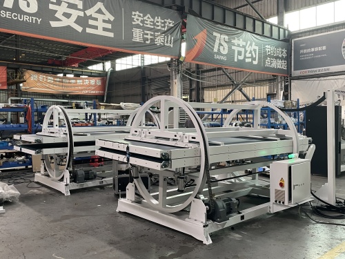 Estilo na hinihimok ng kahusayan ： Belt Turnover Machine: 180 ° Material Flipping, Zero Manu-manong pagsisikap, Max Productivity