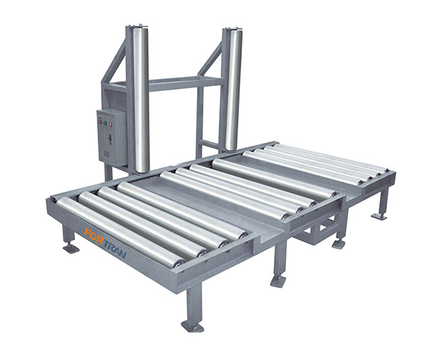 Heavy-duty Powered Ground Roller Conveyor Machine